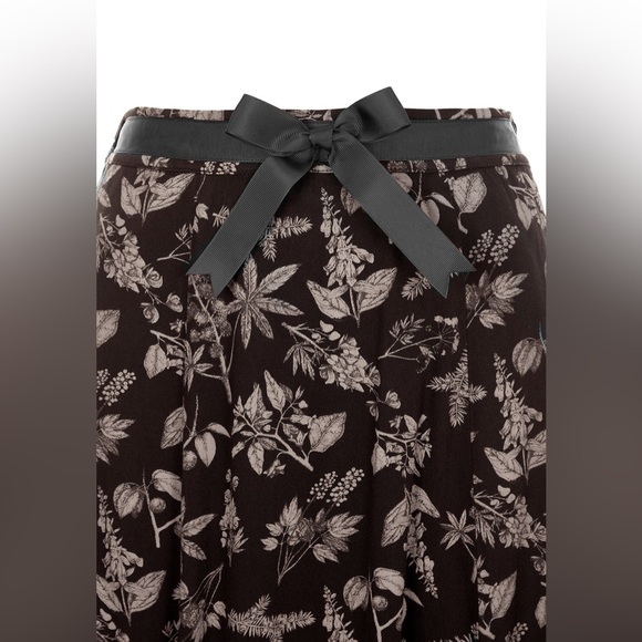 Disturbia Poisonous Plant Split Midi Skirt US 8 / UK 12 - Picture 9 of 11